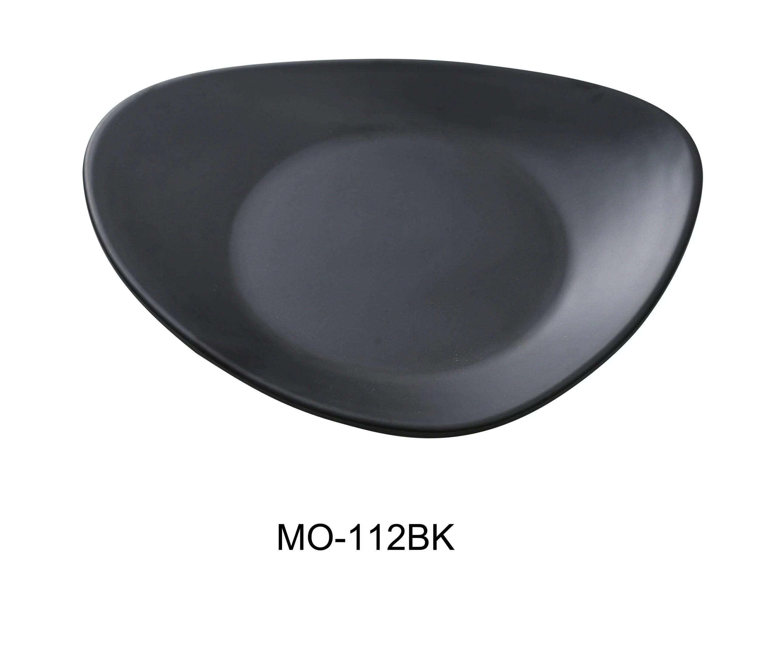Yanco Triangle Plate Black Kitchen Equipped