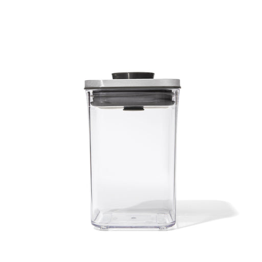 OXO  #3118400SS  SteeL® POP 2.0 Small Square Short Container 1L