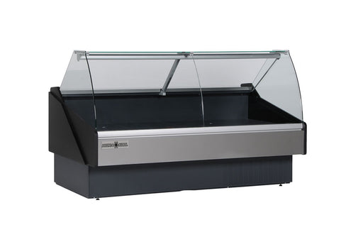 Fresh Meat Case Curved Glass - KFM-CG-100-S | Kitchen Equipped