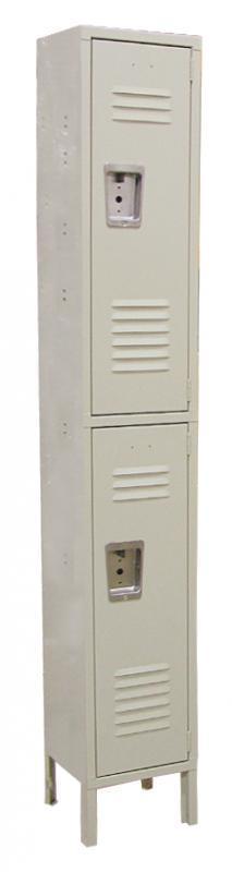 Omcan - 2 Tier Steel Painted Locker | Kitchen Equipped
