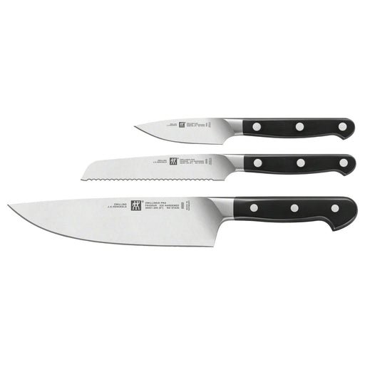 Zwilling J.A. Henckels Zwilling Pro 3 Pc Starter Set - 38430-008 | Kitchen Equipped