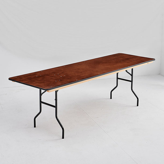 Wood banquet table 30″ x 96″ (BTW-3096-WN)