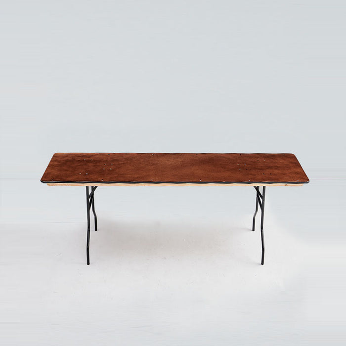 Wood banquet table 18″ x 72″ (BTW-1872-WN)