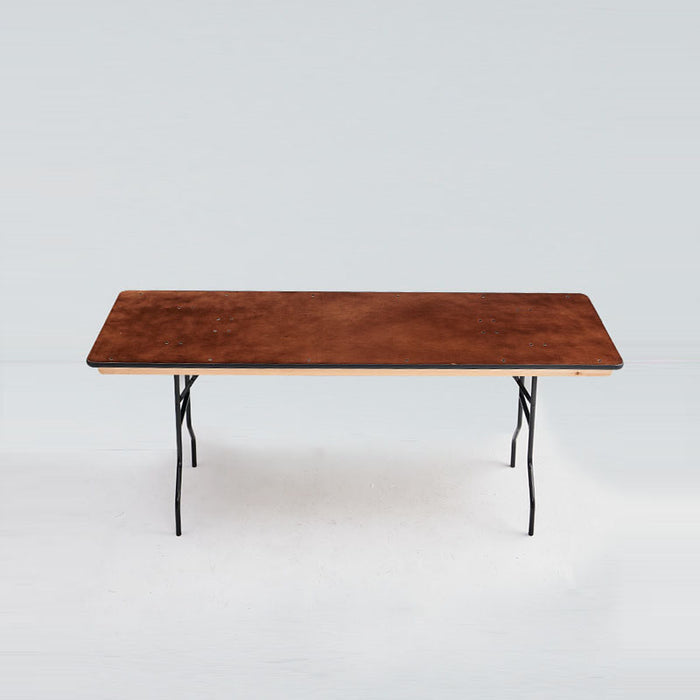 Wood banquet table 30″ x 72″ (BTW-3072-WN)