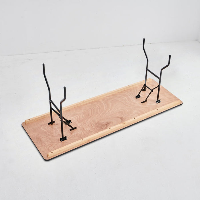 Wood banquet table 30″ x 72″ (BTW-3072-WN)