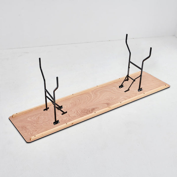 Wood banquet table 18″ x 96″ (BTW-1896-WN)