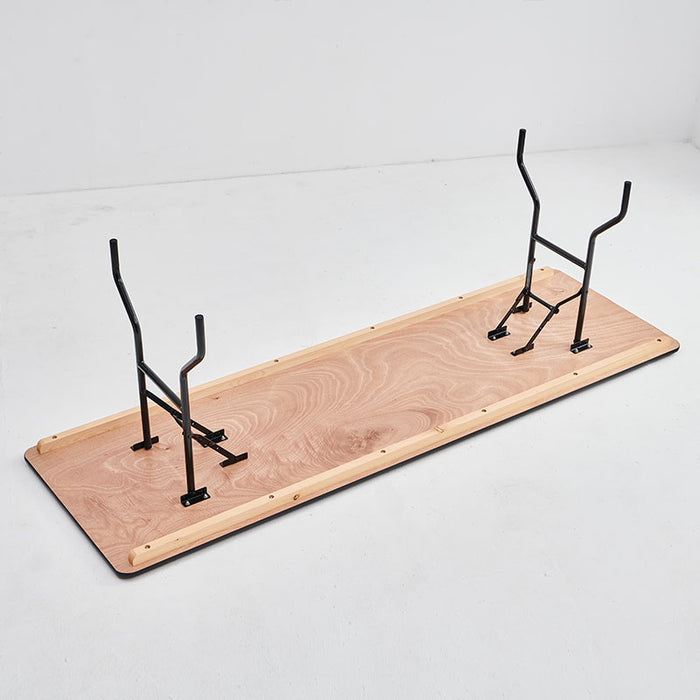 Wood banquet table 30″ x 96″ (BTW-3096-WN)