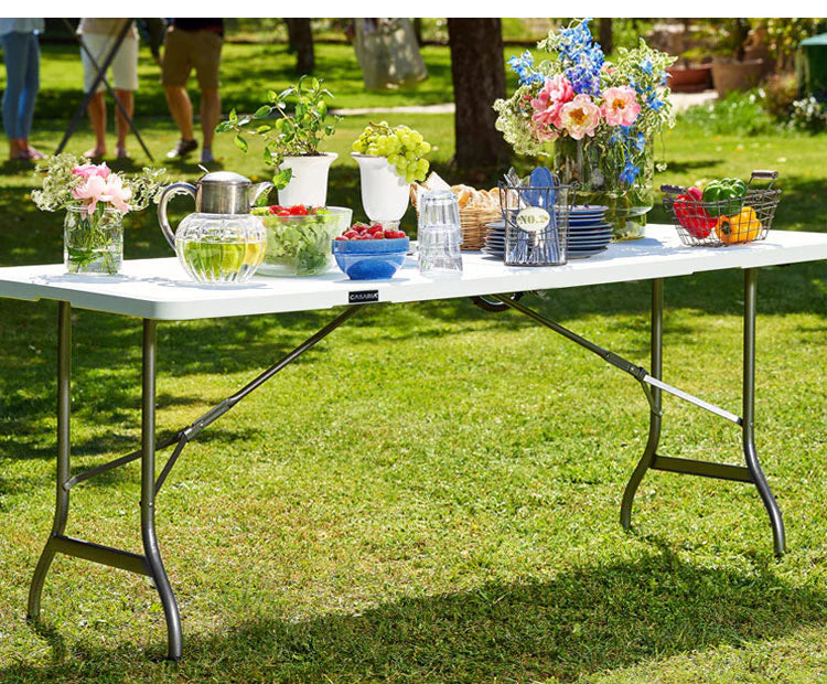 Plastic folding banquet table 30″ x 96″ (BTR-3096-WH)