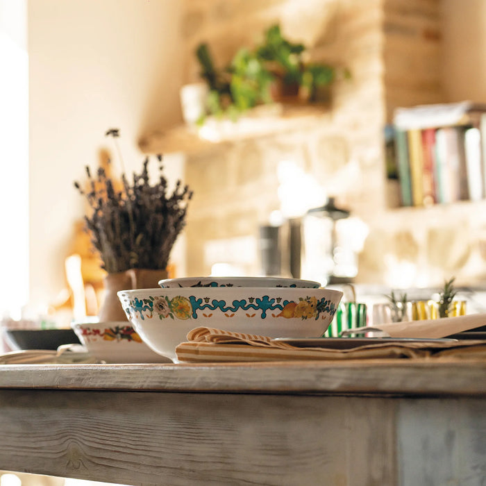 Guzzini - BOWL Ø30CM ''FLOWER&LEMON'' 281906