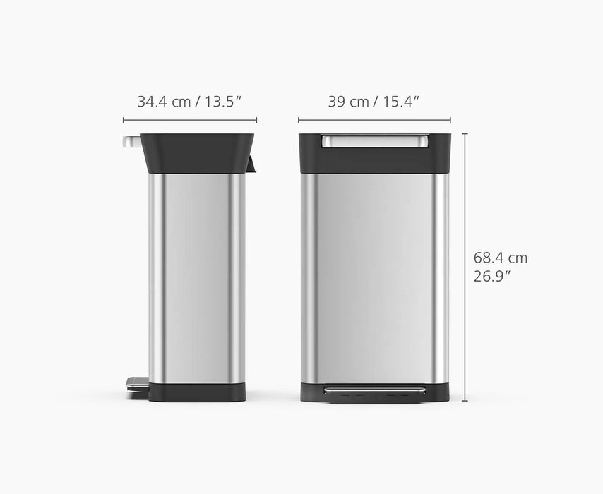 Garbage Compactor For Kitchen Titan 30L Stainless-steel Trash Compactor — Kitchen Equipped