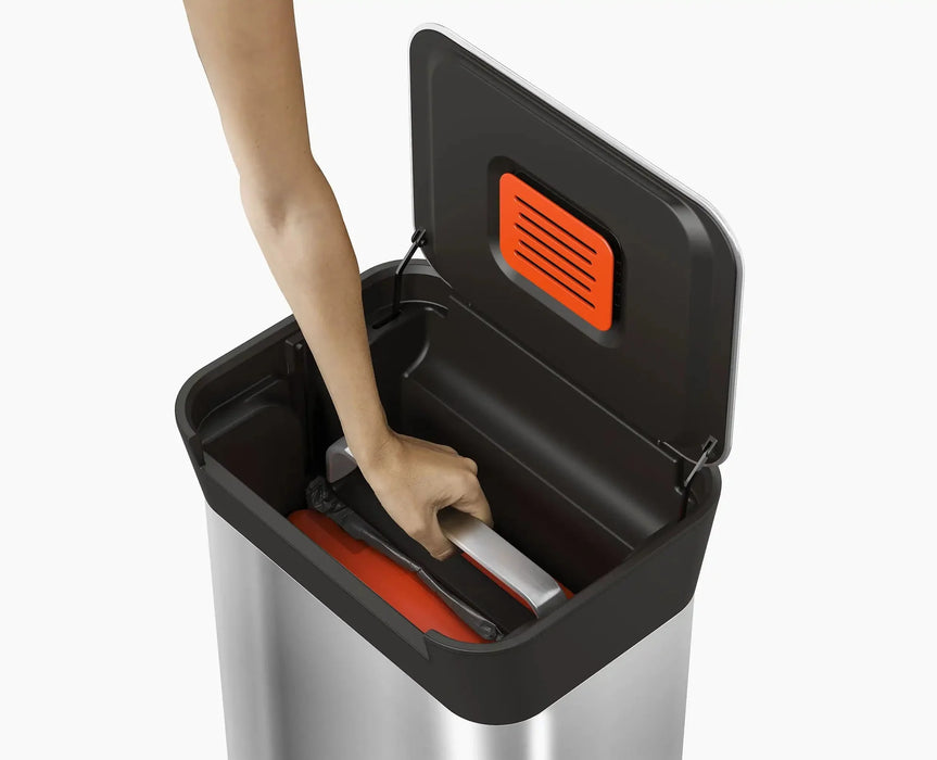 Garbage Compactor For Kitchen Titan 30L Stainless-steel Trash Compactor — Kitchen Equipped