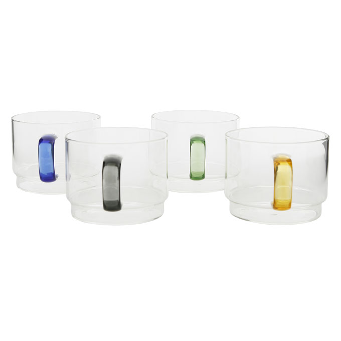Safdie & Co Barista Collection Jaz Stackable Cups - Set of 4 30705