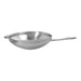 32 cm / 12.5 inch 18/10 Stainless Steel Wok flat bottom - Kitchen Equipped