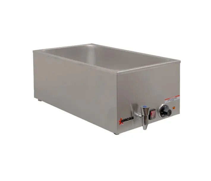 Omcan FW-CN-0023 - Chauffe-plats pleine grandeur avec drain - 1200w