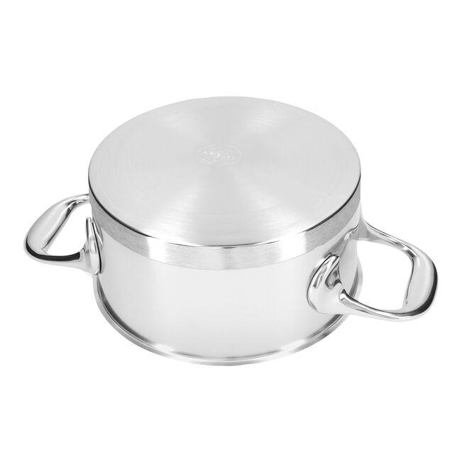 1.5 l 18/10 Stainless Steel Stew pot with lid - Kitchen Equipped