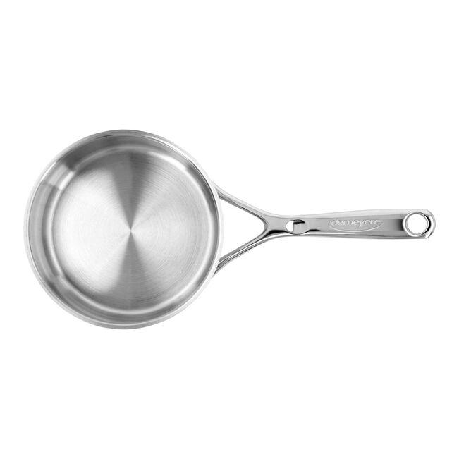 1.5 l 18/10 Stainless Steel round Sauce pan with lid, silver - Kitchen Equipped