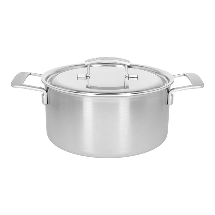 5.2 l 18/10 Stainless Steel Stew pot with lid - Kitchen Equipped