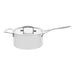 4 l 18/10 Stainless Steel round Sauce pan with lid, silver - Kitchen Equipped