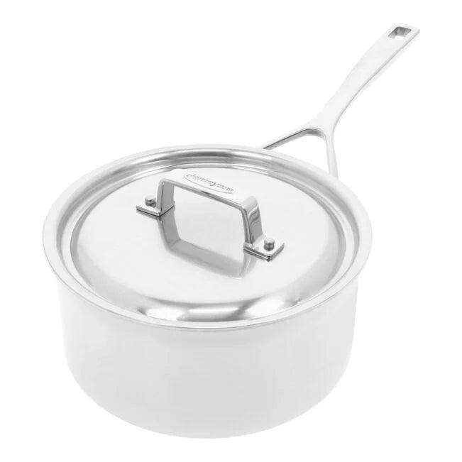 1.4 l 18/10 Stainless Steel round Sauce pan, silver - Kitchen Equipped