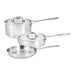 5 Piece 18/10 Stainless Steel Cookware set - Kitchen Equipped