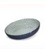 BIA Textured Shallow Bowl Blue 21x5cm - Kitchen Equipped