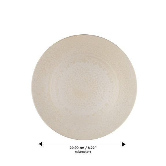 Mesa Ceramics Hammered Stoneware Salad Plate 21 cm