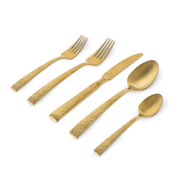 Empire Gold 18 / 10 SS Set 20 pc (4 people) - Kitchen Equipped