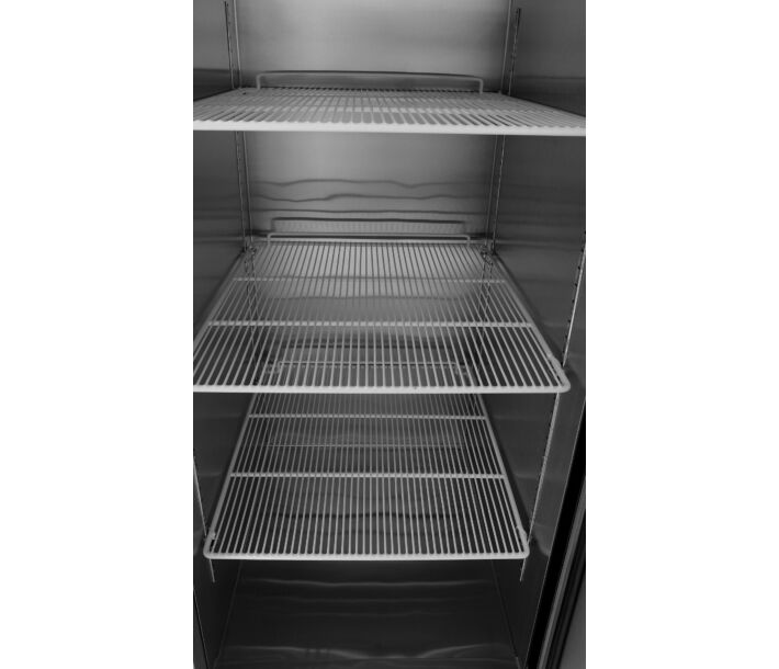 Atosa MBF8010GRL 29" Top Mount Two Divided Door Refrigerator - Left Hinged - Kitchen Equipped