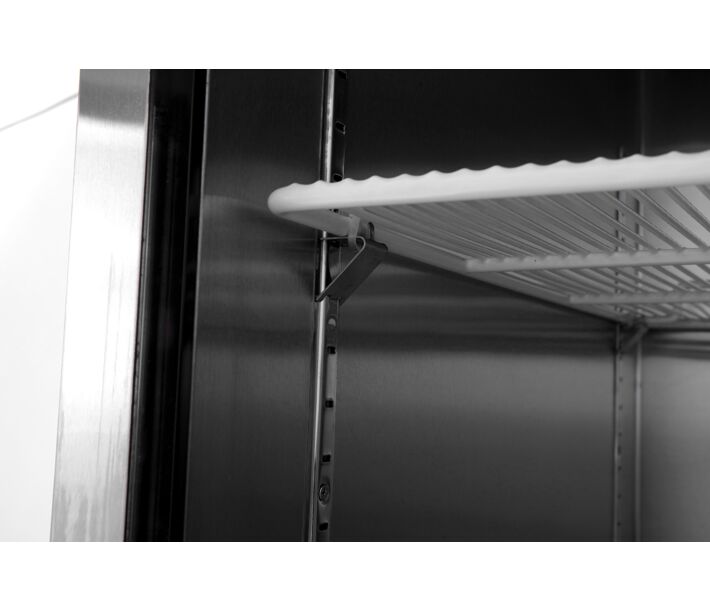 Atosa MBF8010GRL 29" Top Mount Two Divided Door Refrigerator - Left Hinged - Kitchen Equipped