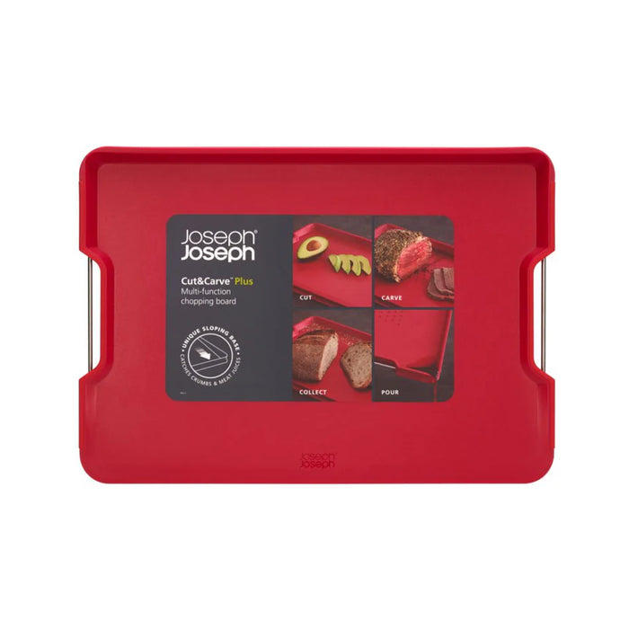 Joseph Joseph Cut & Carve Plus Chopping Board Red 7060207RD