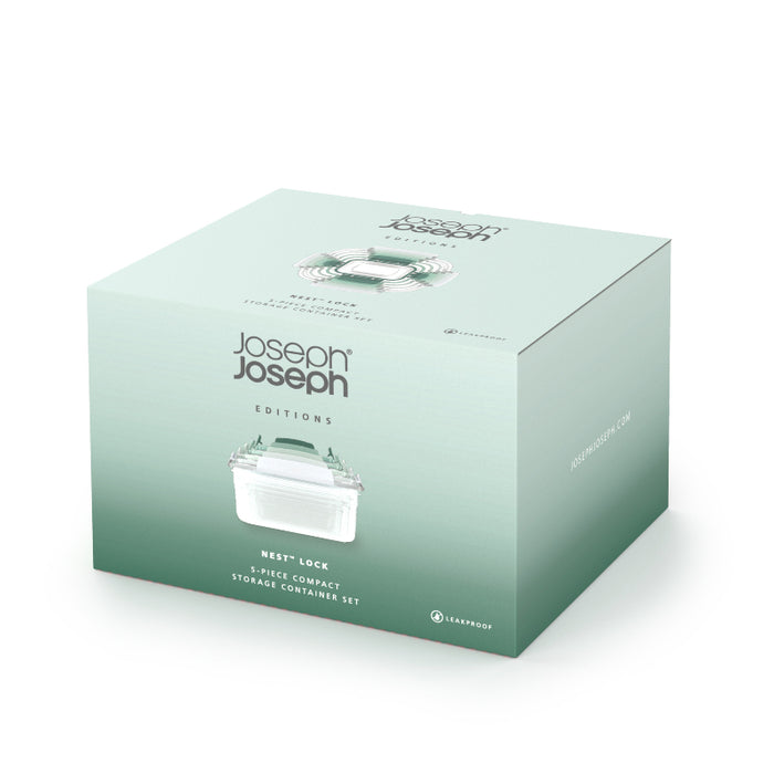 Joseph Joseph Nest™ Lock 10-piece Green Food Container Set, Editions 7081127SA