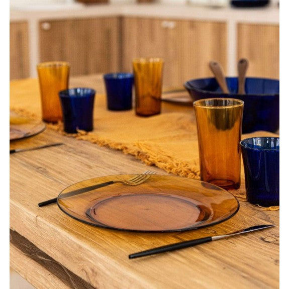 Duralex Lys Amber Tumbler 280 ml, Set of 6 / 9121.009.28