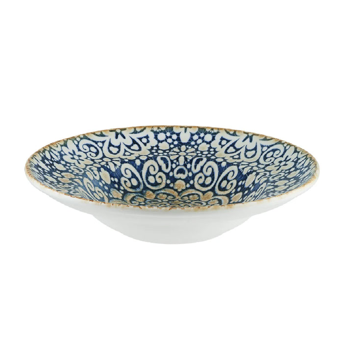 Bonna Alhambra 10.5" Gourmet Round Porcelain Deep Plate - ALHGRM27CK