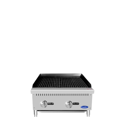 Cook Rite by Atosa - ATCB-24 — 24″ Char Rock Broiler - Kitchen Equipped