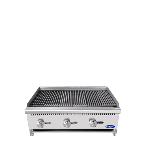 Cook Rite by Atosa - ATCB-36 — 36″ Char Rock Broiler - Kitchen Equipped