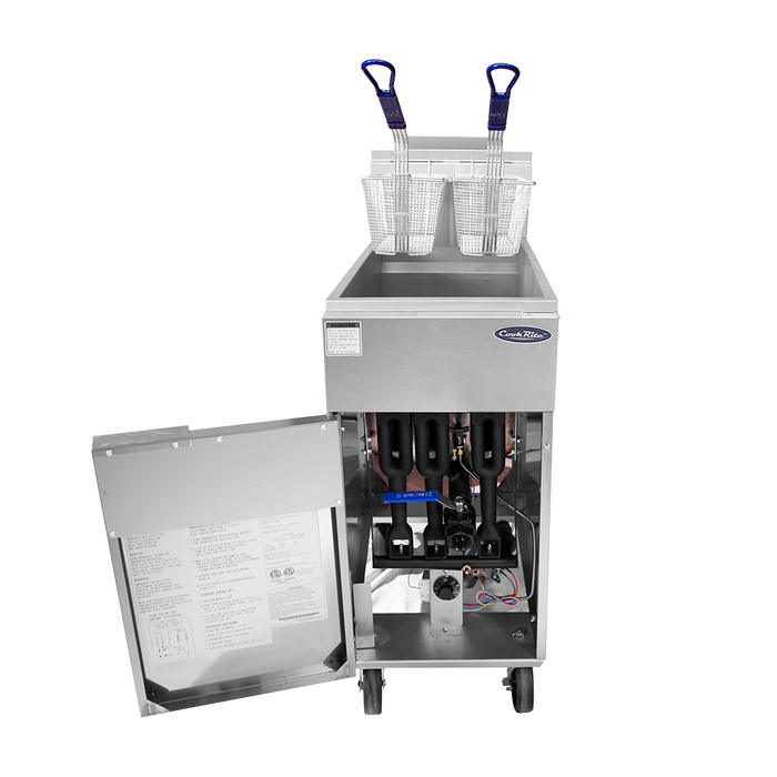 Atosa - ATFS-35ES — 35 LB Deep Fryer - Kitchen Equipped