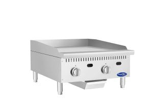 Atosa - ATG-2424-C - 24" HD Thermo-Griddle, Chrome Top, 60,000 BTU