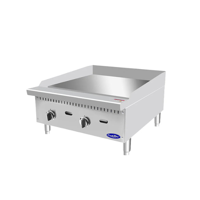 Atosa ATTG-24 24" Heavy-Duty Gas Griddle With Thermostatic Control - 50,000 BTU