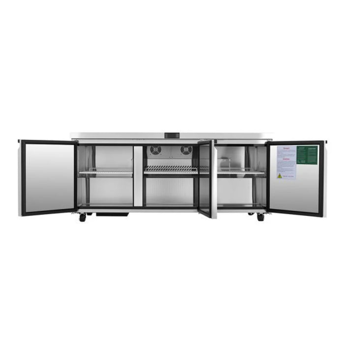 Atosa AUR72SD 73" 3-Door Undercounter Refrigerator - 18.2 Cu. Ft.