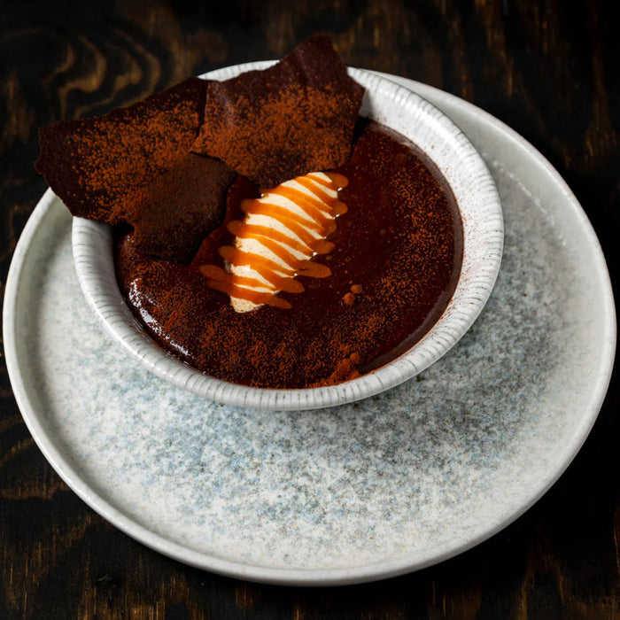 Bonna Lunar Ocean 8.75" Gourmet Round Porcelain Flat Plate - S-MT-LUNOCHYG22DZ