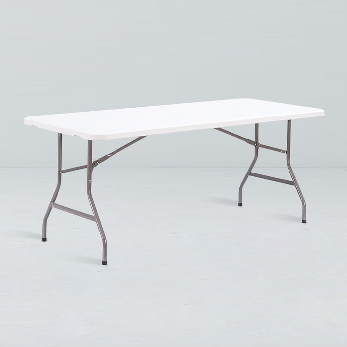 Plastic folding banquet table 30″ x 72″ (BTR-3072-WH)