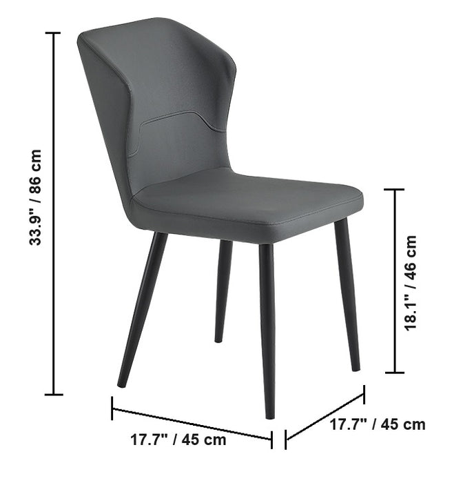 Restaurant chair (C-60-GRY) (C-60-BLA)