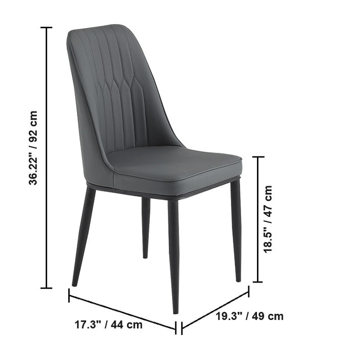 Restaurant chair (C-64-BLA) (C-64-GRBE) (C-64-GRY)