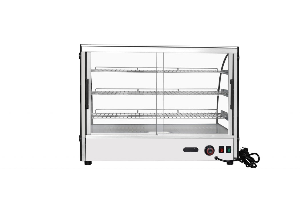 Atosa - CHDC-56 — Countertop Heated Curved Display Case (5.6 cu ft) - Kitchen Equipped