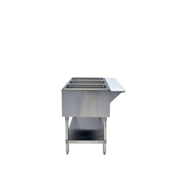 Atosa CSTEA-3C — 3 Open Well Electric Steam Table - Kitchen Equipped