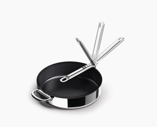 Space Steel Folding Handle Non-Stick 11" Frying Pan 1000057SS