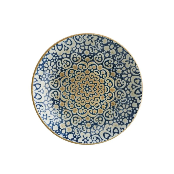 Bonna Alhambra 9.75" Gourmet Round Porcelain Deep Plate - ALHBLM25CK