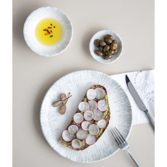 Bonna Iris 7.75" Gourmet Round Porcelain Deep Plate - IRSGRM20CK