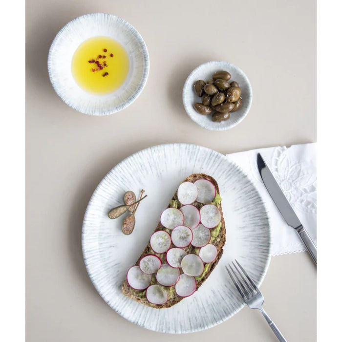 Bonna Iris 10.5" Gourmet Round Porcelain Flat Plate - IRSGRM27DZ