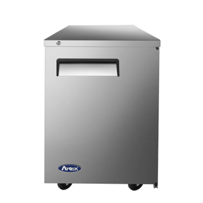 Atosa MBB23GR 23" Solid Door Back Bar Cooler - 8.2 Cu.Ft.